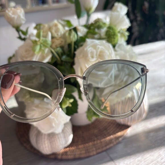 Tom Ford Cat Eye Iridescent Sunglasses main image 4